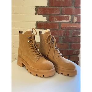 Marc Fisher- Lucien Lug Sole Combat Boot